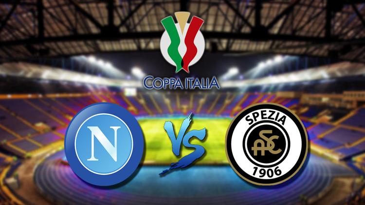 Постер Calcio, Coppa Italia: Napoli-Spezia