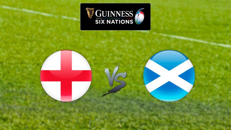 Постер Six Nations England v Scotland