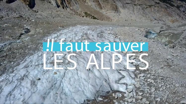 Постер Il faut sauver... les Alpes