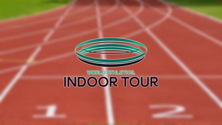 Постер World Athletics Indoor Tour. Meeting Hauts-de-France Pas-de-Calais