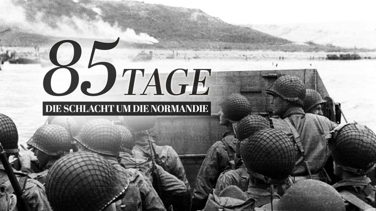 Постер 85 Tage — Die Schlacht um die Normandie