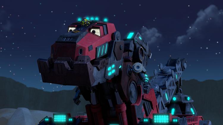 Постер Dinotrux: Supercharged