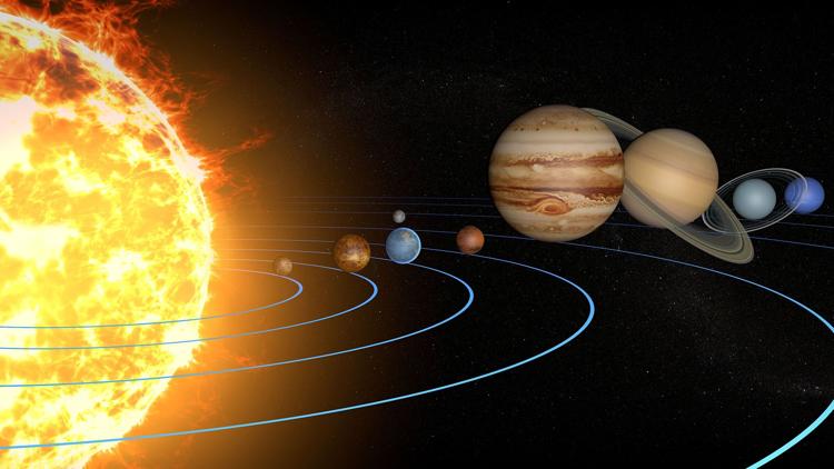 Постер Sistema solare: la nostra Luna