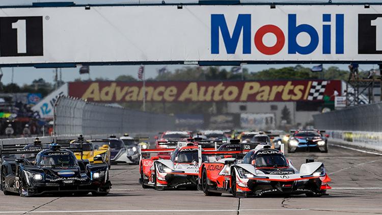 Постер IMSA - Road to Racing. Acura Sports Car Challenge at Mid-Ohio