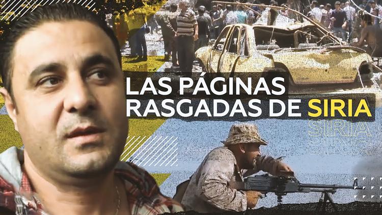 Постер Las Páginas Rasgadas de Siria