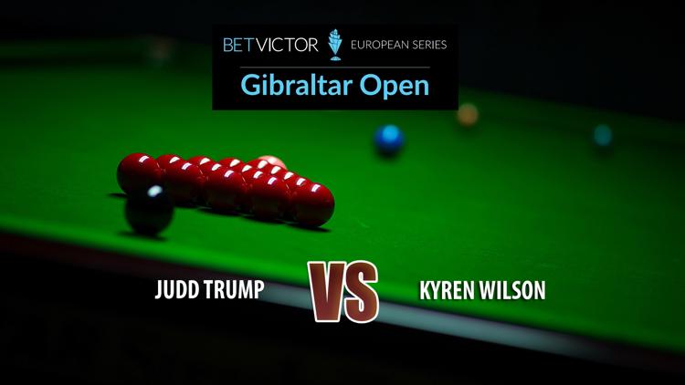 Постер Snooker: Gibraltar Open: Judd Trump v Kyren Wilson in the 2020 Gibraltar Open final