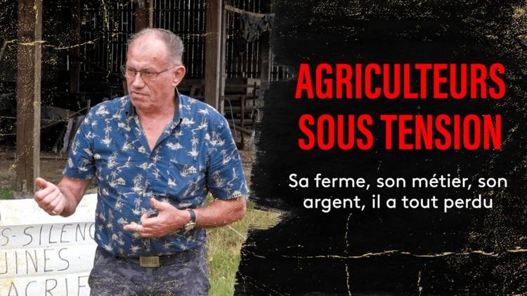 Постер Agriculteurs sous tension