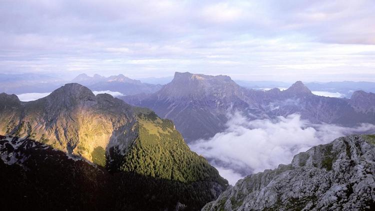 Постер Wildes Wasser, blanker Fels – Nationalpark Gesäuse