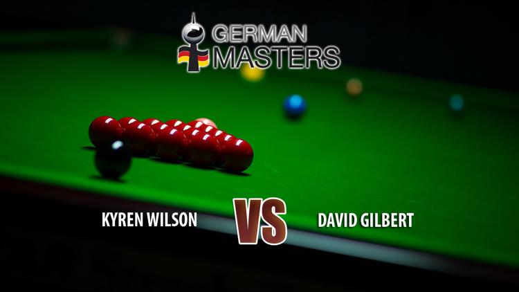 Постер Snooker: German Masters Kyren Wilson v David Gilbert