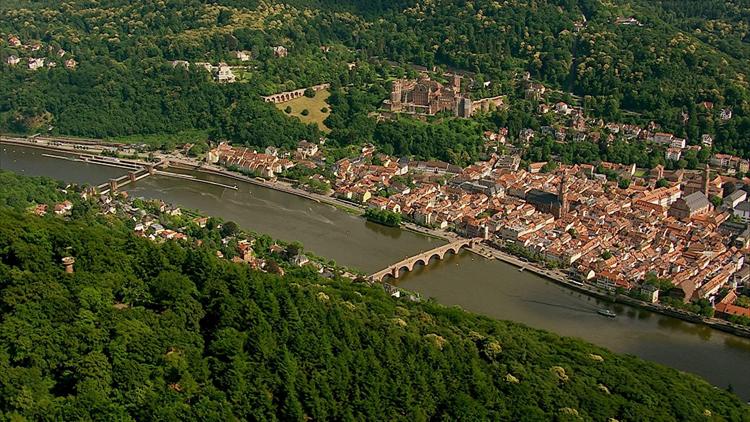 Постер Baden-Württemberg von oben