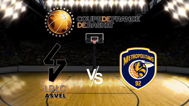 Постер Quart de finale Villeurbanne - Boulogne-Levallois