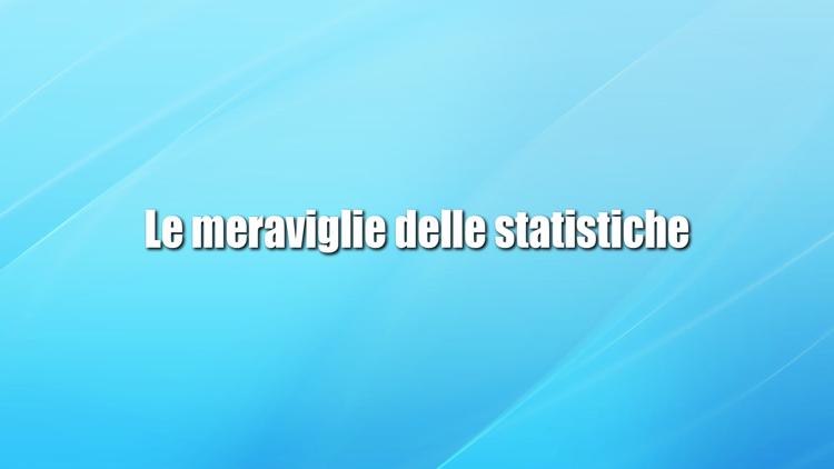 Постер Le meraviglie delle statistiche