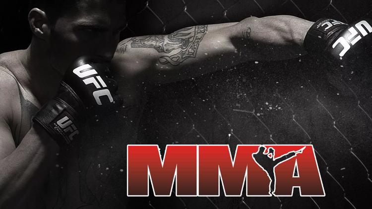 Постер MMA. Kəmər döyüşü