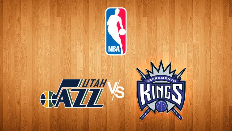 Постер NBA Basketball: Utah Jazz at Sacramento Kings