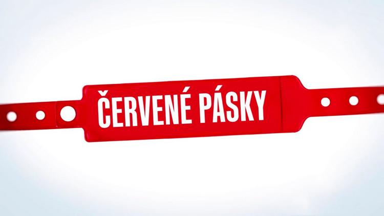 Постер Červené pásky