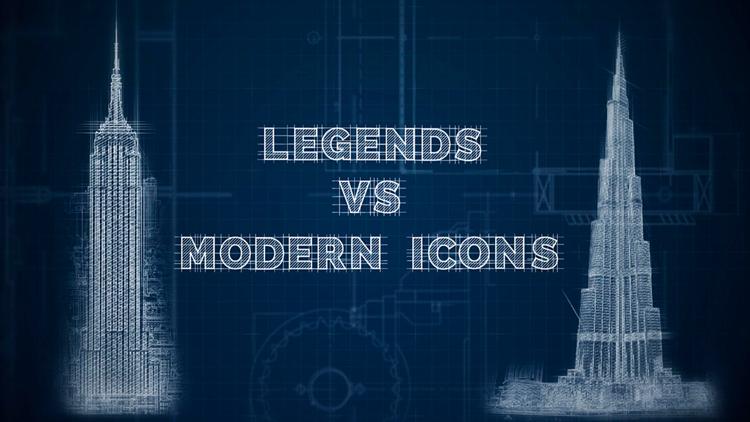 Постер Legends vs Modern Icons