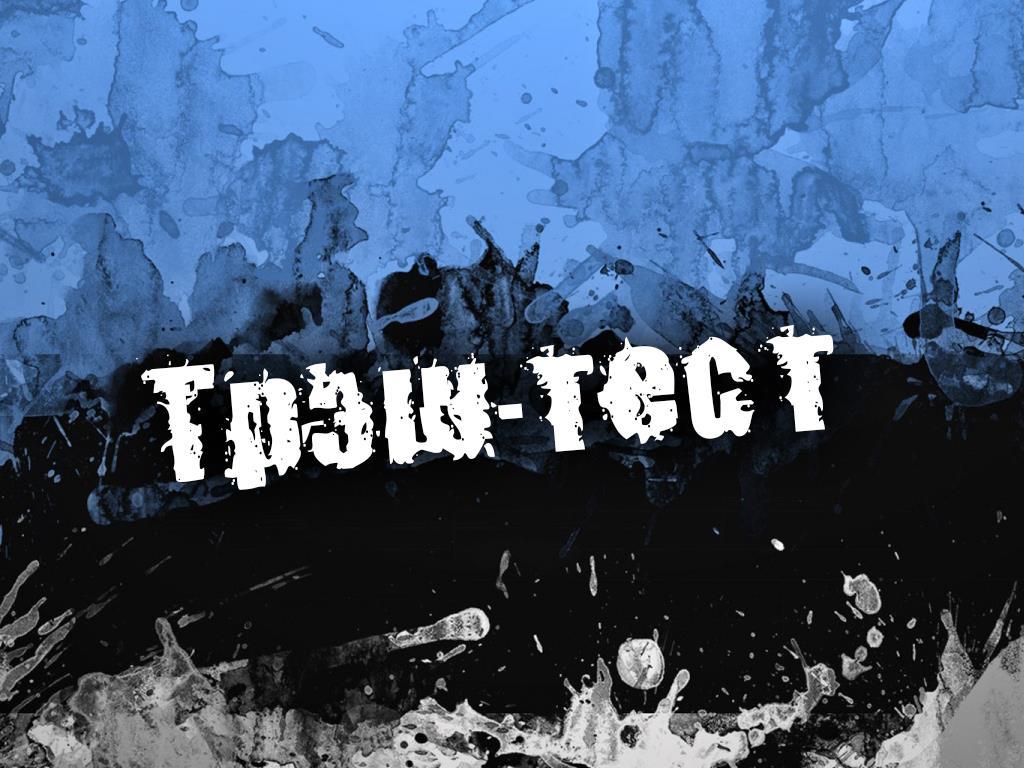 Трэш-тест (tresh-test) Досуг, хобби