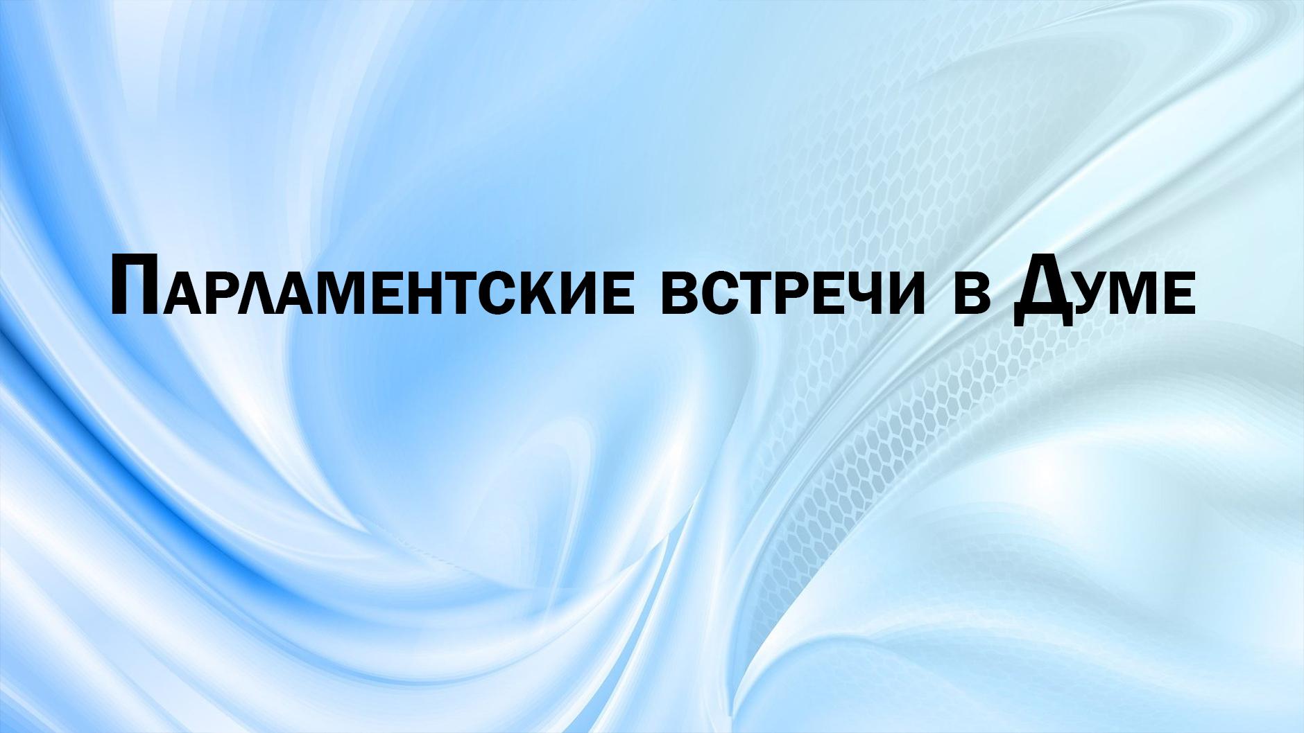 Парламентские встречи в Думе (parlamentskie-vstrechi-v-dume) Другое