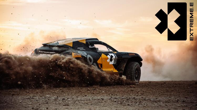 Постер Rally raid extreme E