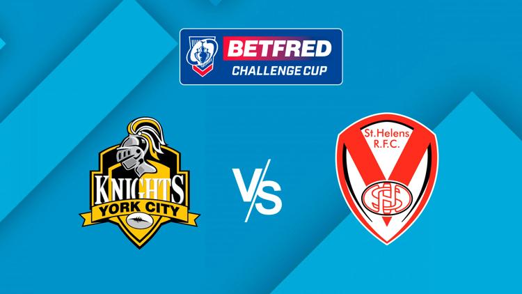 Постер Rugby League: Challenge Cup 2021 , Women's Final: York City Knights v St Helens