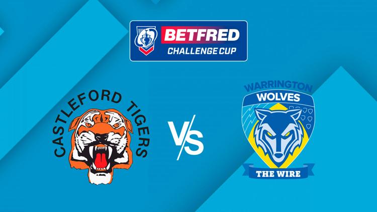 Постер Rugby League: Challenge Cup. 2021 , Semi-Final: Castleford v Warrington