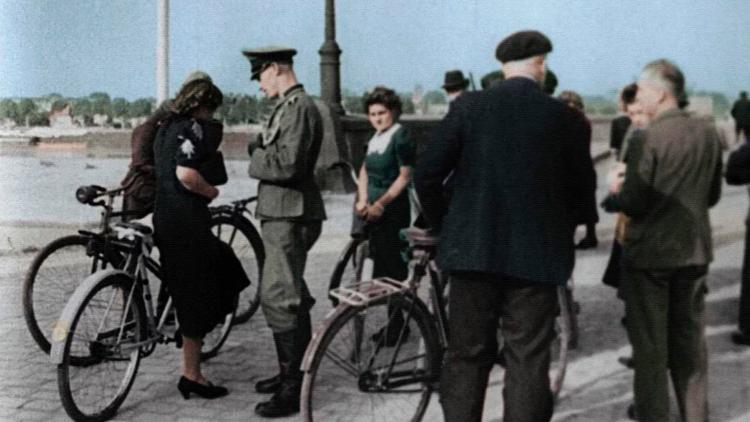 Постер La ligne de démarcation, une France coupée en deux (1940-1943)