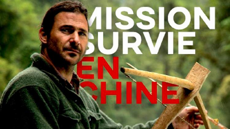 Постер Mission survie en Chine