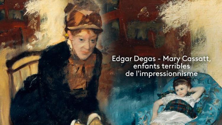 Постер Edgar Degas, Mary Cassatt, les enfants terribles de l'impressionnisme