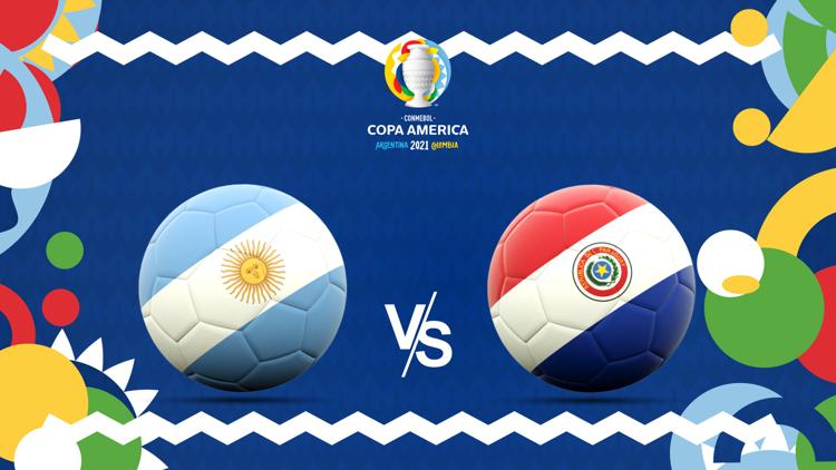 Постер Le meilleur de la Copa America. Groupe A : Argentine - Paraguay