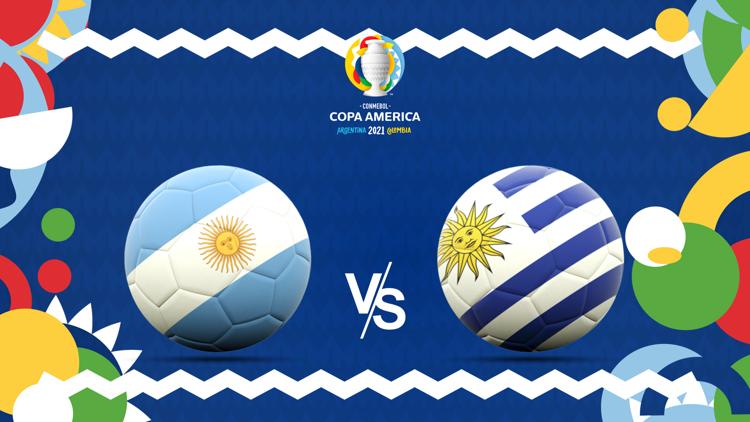 Постер Le meilleur de la Copa America. Groupe A : Argentine - Uruguay