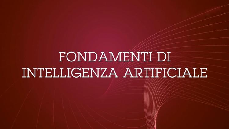 Постер Fondamenti di Intelligenza Artificiale