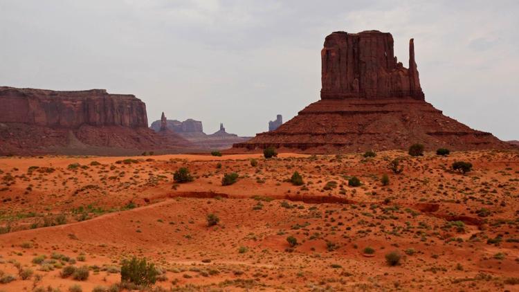 Постер Les grands espaces de l'Ouest américain