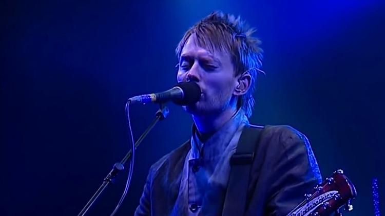 Постер Radiohead - Live at Glastonbury Festival