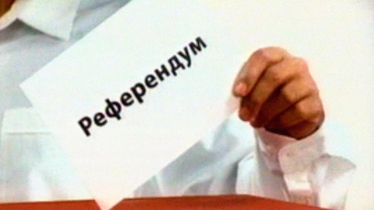 Постер Референдум с Добрина Чешмеджиева