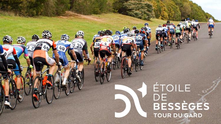 Постер L'Etoile de Bessèges - Tour du Gard. 1re étape. Bellegarde - Bellegarde (144 km)