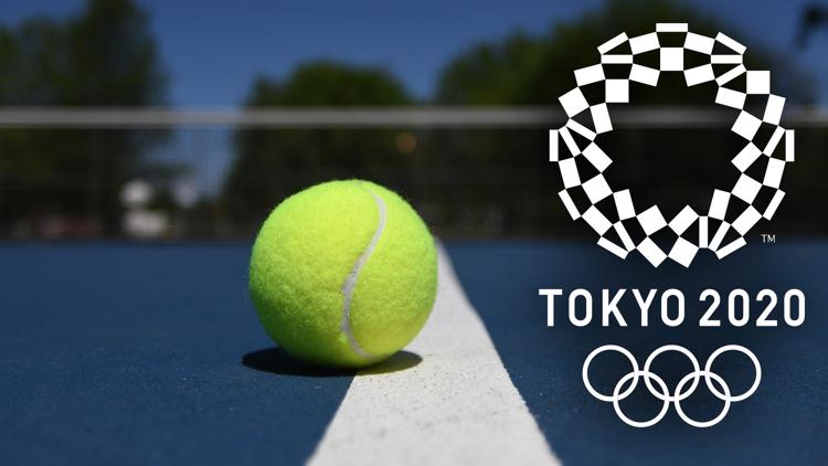 Постер OL 2020: Tennis - kvartfinale, single (m), dag 6