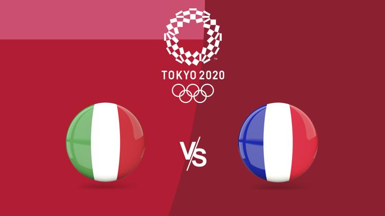 Постер Baloncesto masculino-JJOO Tokio 2020: Italia-Francia. Cuartos de final