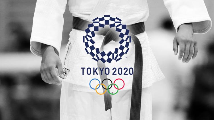 Постер Tokio-2020 Yay Olimpiya Oyunları. Cüdo