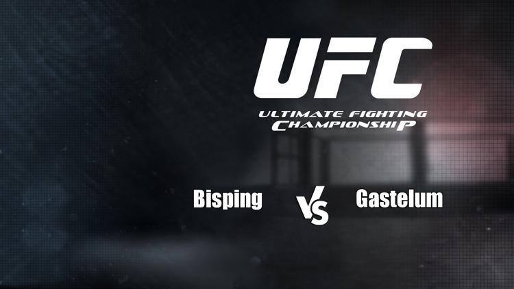 Постер UFC Fight Night Main Card: Bisping vs Gastelum