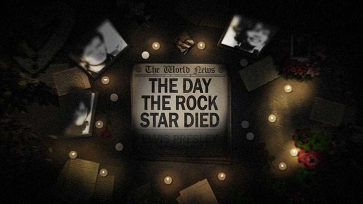 Постер The Day the Rock Star Died