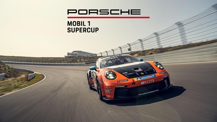 Постер One Make Racing. Суперкубок Porsche. Нидерланды. Интро