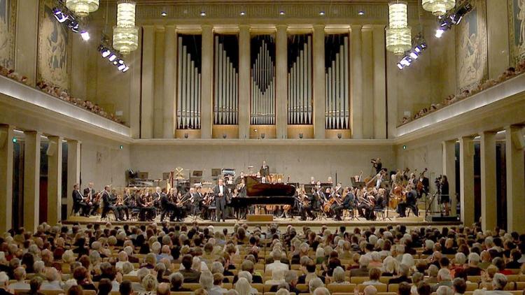 Постер «Concerto pour piano n°2», de Brahms - Lahav Shani rencontre Rudolf Buchbinder