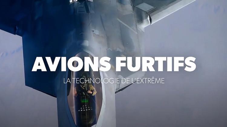 Постер Avions furtifs : la technologie de l'extrême