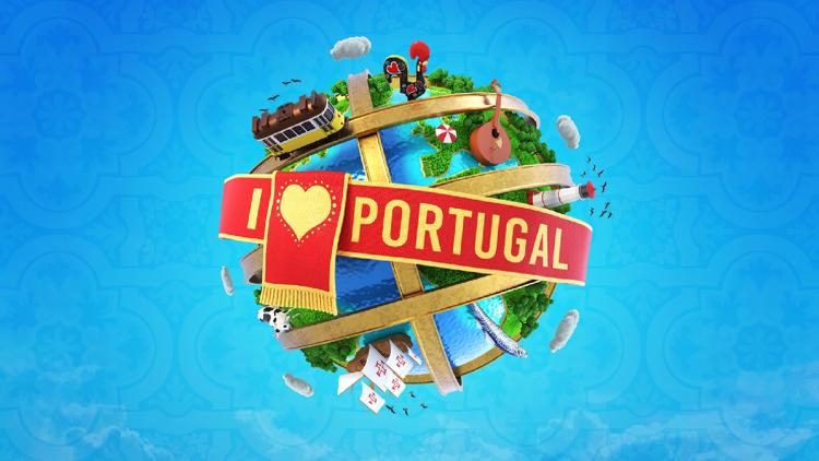 Постер I Love Portugal