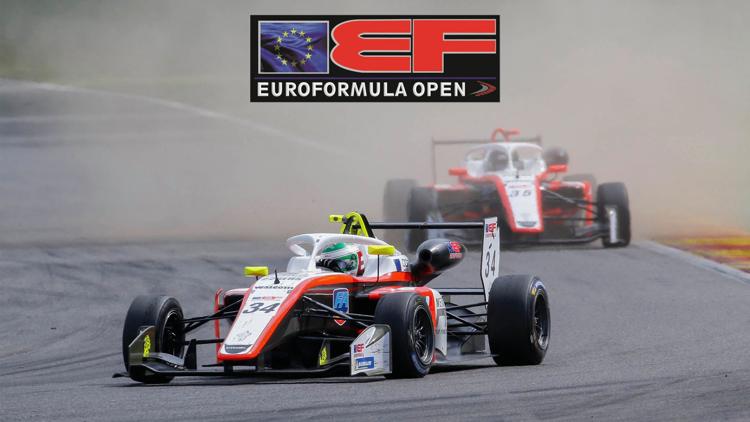 Постер Автоспорт. Euroformula Open. Етап 5 в Імолі, Італія. Гонка 1