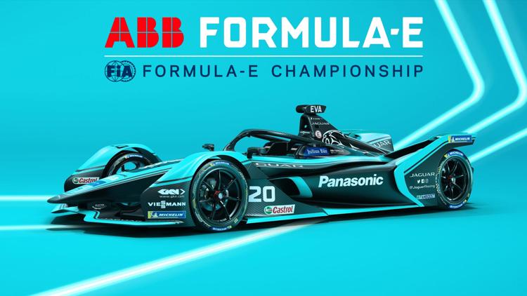 Постер Автогонки. Euroformula Open. Барселона, Испания. Гонка 3-я