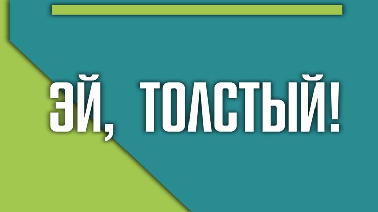 Постер Эй, толстый!