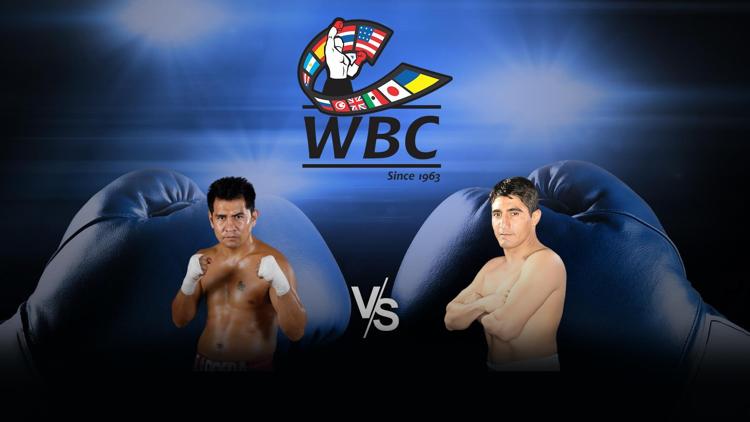 Постер Бой за вакантный титул WBC в 1-м лёгком весе. Марко Антонио Баррера - Эрик Моралес. 3-й бой