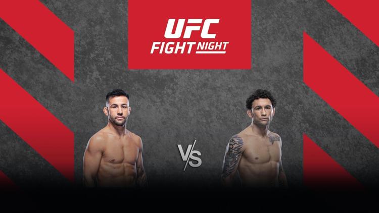 Постер UFC Fight Night ESPN. 15 Педро Муньоз vs Фрэнки Эдгар