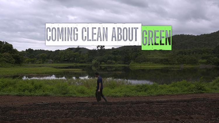 Постер Coming Clean About Green